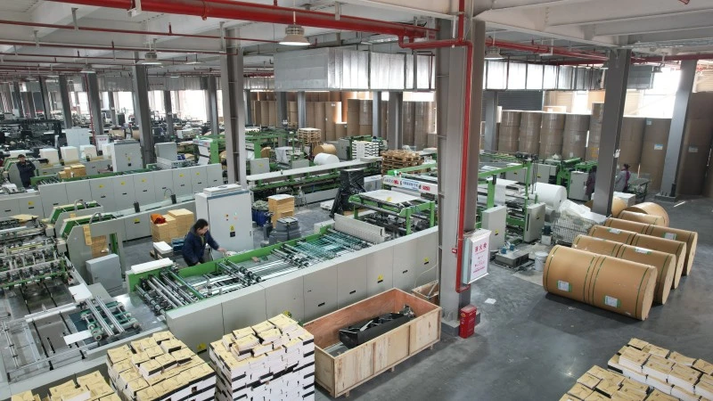 Notebook manufacturing workspace
